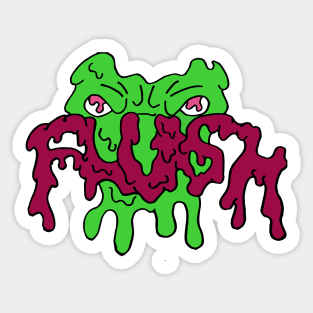 FLUSH (Slime) Sticker